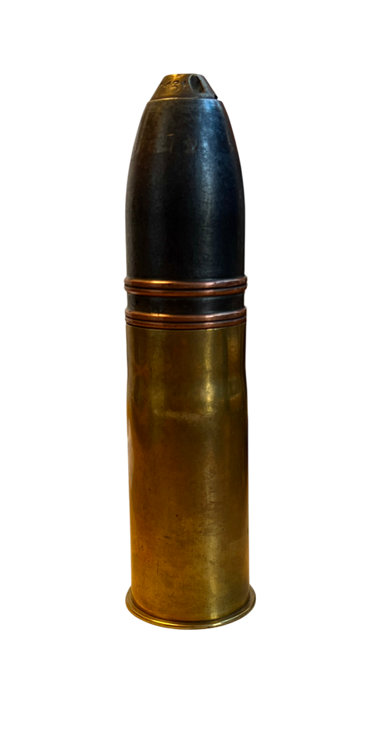 Inert WW1 French 37mm (37x94R) Shell for the French Canon d'Infanterie de 37 modèle 1916 TRP
