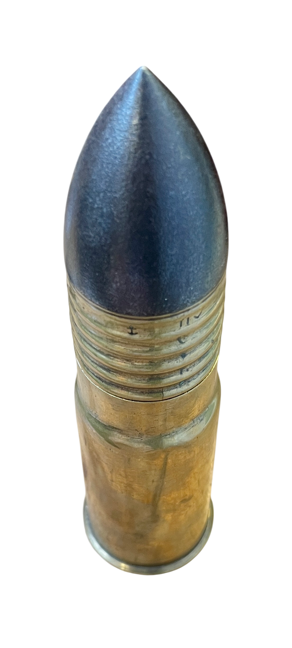 Inert WW2 Japanese 47mm (47x131R) Hotchkiss Round for the Japanese Naval 5cm Boat Gun