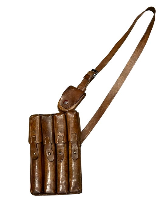 Cold War era Yugoslavian M56 SMG Magazine Pouch With Oiler Pouch