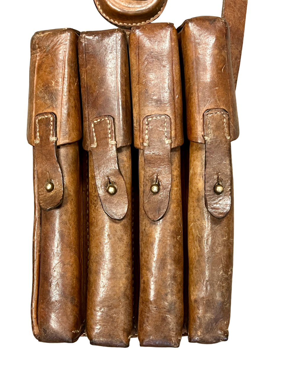 Cold War era Yugoslavian M56 SMG Magazine Pouch With Oiler Pouch