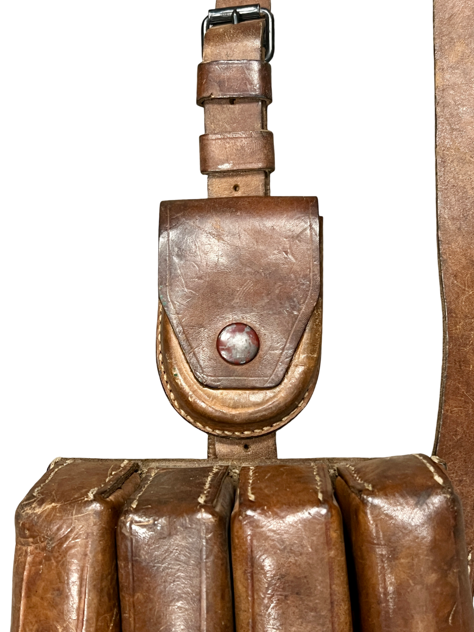 Cold War era Yugoslavian M56 SMG Magazine Pouch With Oiler Pouch