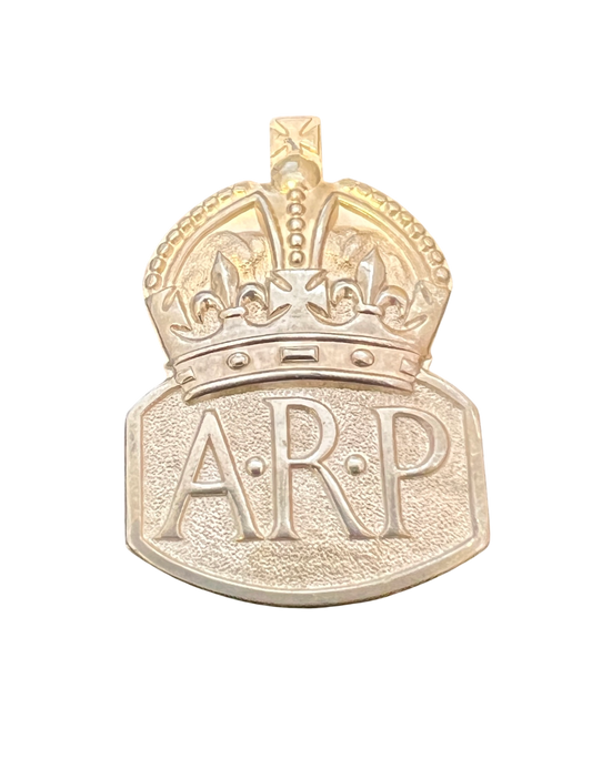 WW2 Silver ARP (Air Raid Precautions) Badge