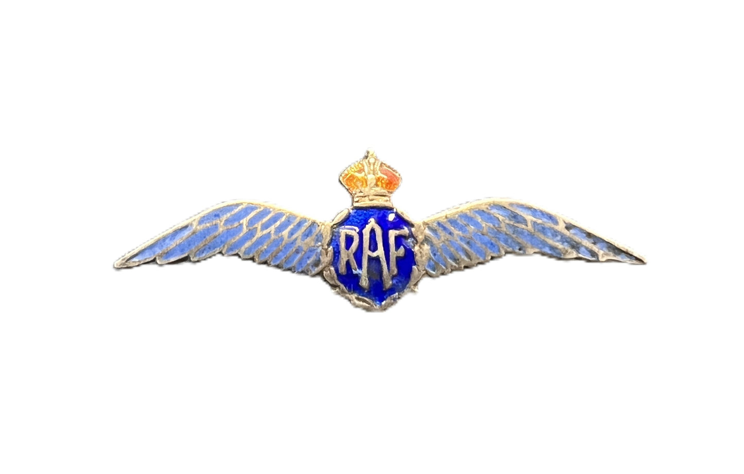 WW2 R. A. F. Silver & Enamel Sweetheart Brooch
