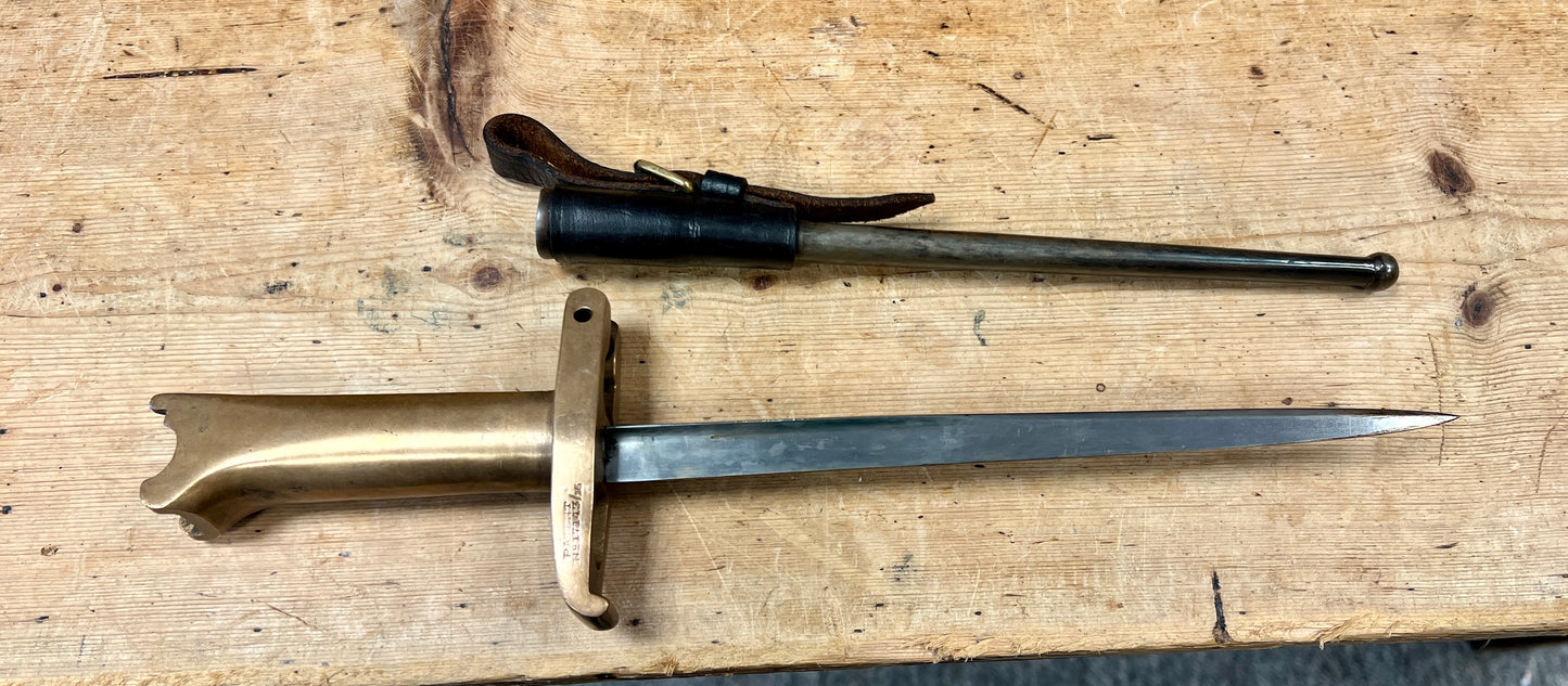 WW1 Pritchard-Greener Type Webley Service Revolver Bayonet