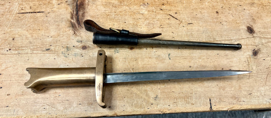WW1 Pritchard-Greener Type Webley Service Revolver Bayonet