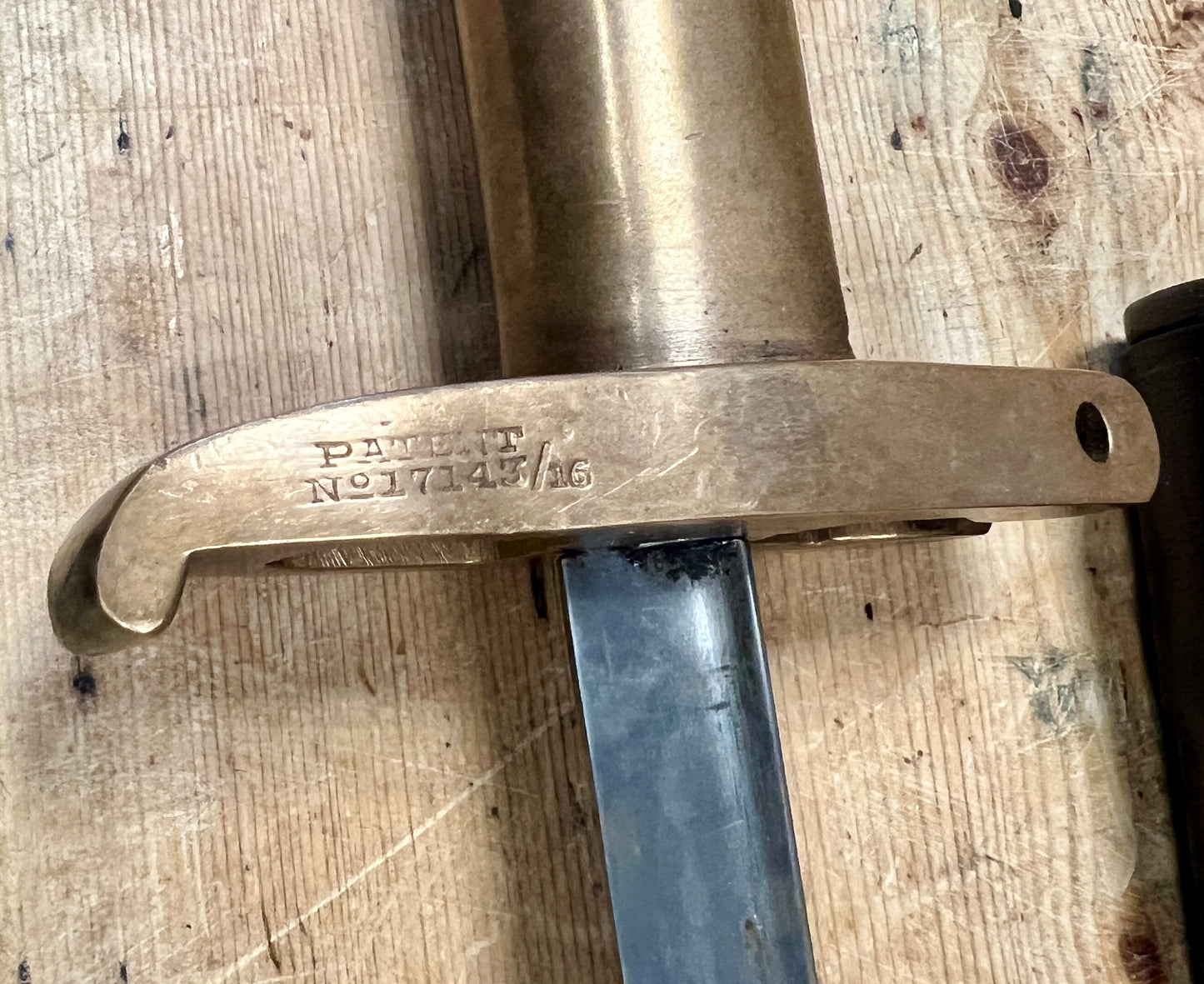 WW1 Pritchard-Greener Type Webley Service Revolver Bayonet