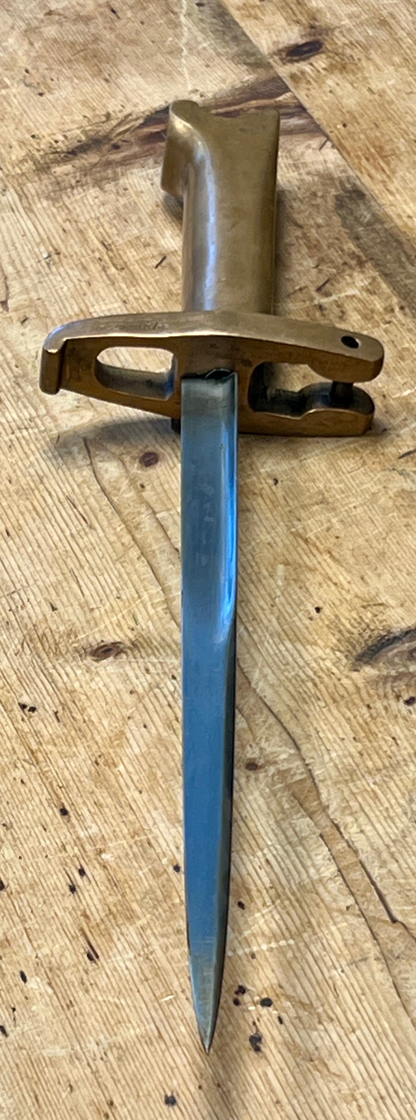 WW1 Pritchard-Greener Type Webley Service Revolver Bayonet