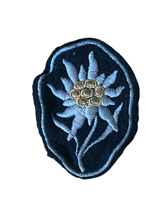 WWII German Waffen-SS Mountain Troops (Gebirgsjäger) Edelweiss Sleeve Insignia