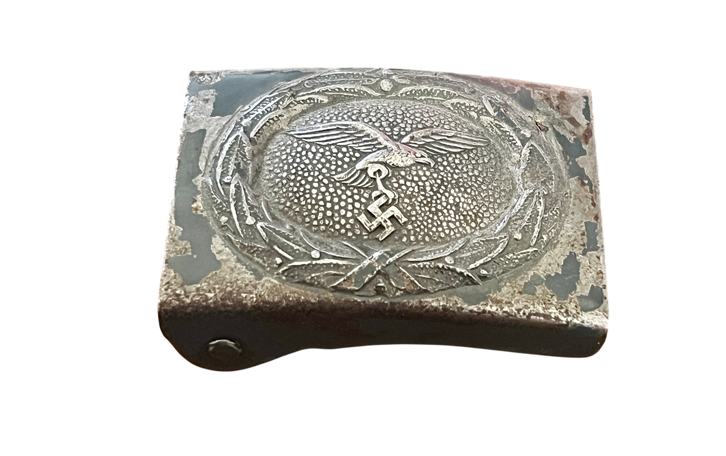 Original (mid-to-late war period) Luftwaffe Steel Belt Buckle