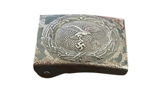 Original (mid-to-late war period) Luftwaffe Steel Belt Buckle