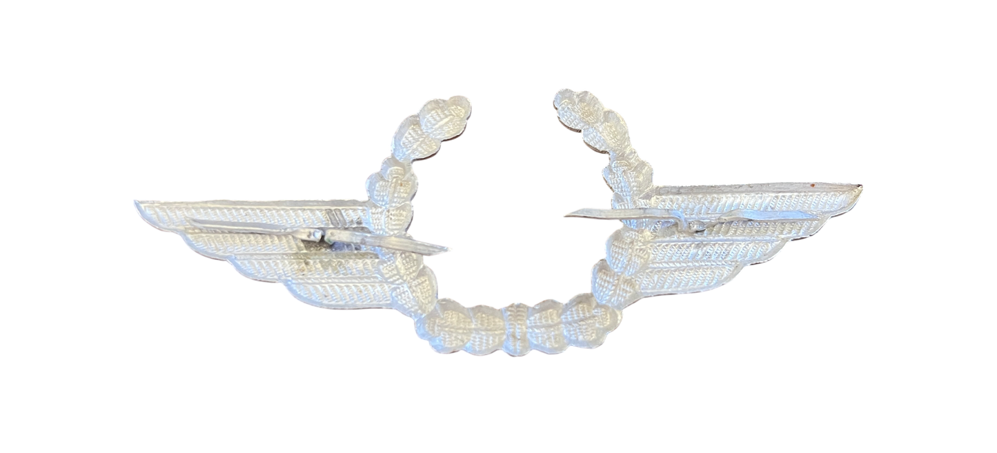 Rare Early Third Reich Deutscher Luftsportverband (DLV) / Luftwaffe Visor Cap Wreath & Cockade Set (c. 1933–1935)