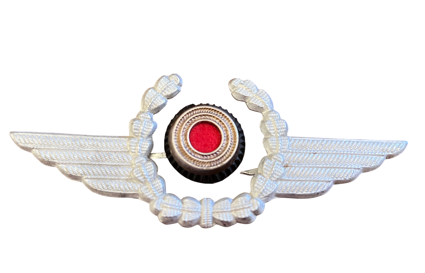 Rare Early Third Reich Deutscher Luftsportverband (DLV) / Luftwaffe Visor Cap Wreath & Cockade Set (c. 1933–1935)