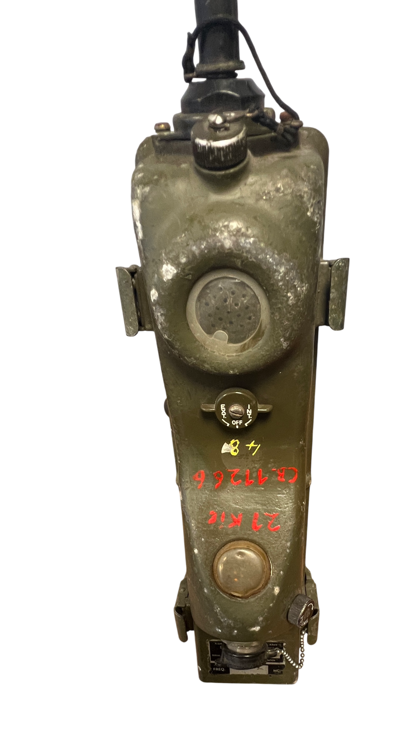Original Korean War US Army RT-196/PRC-6 Radio Transceiver – 1951 Emerson Contract