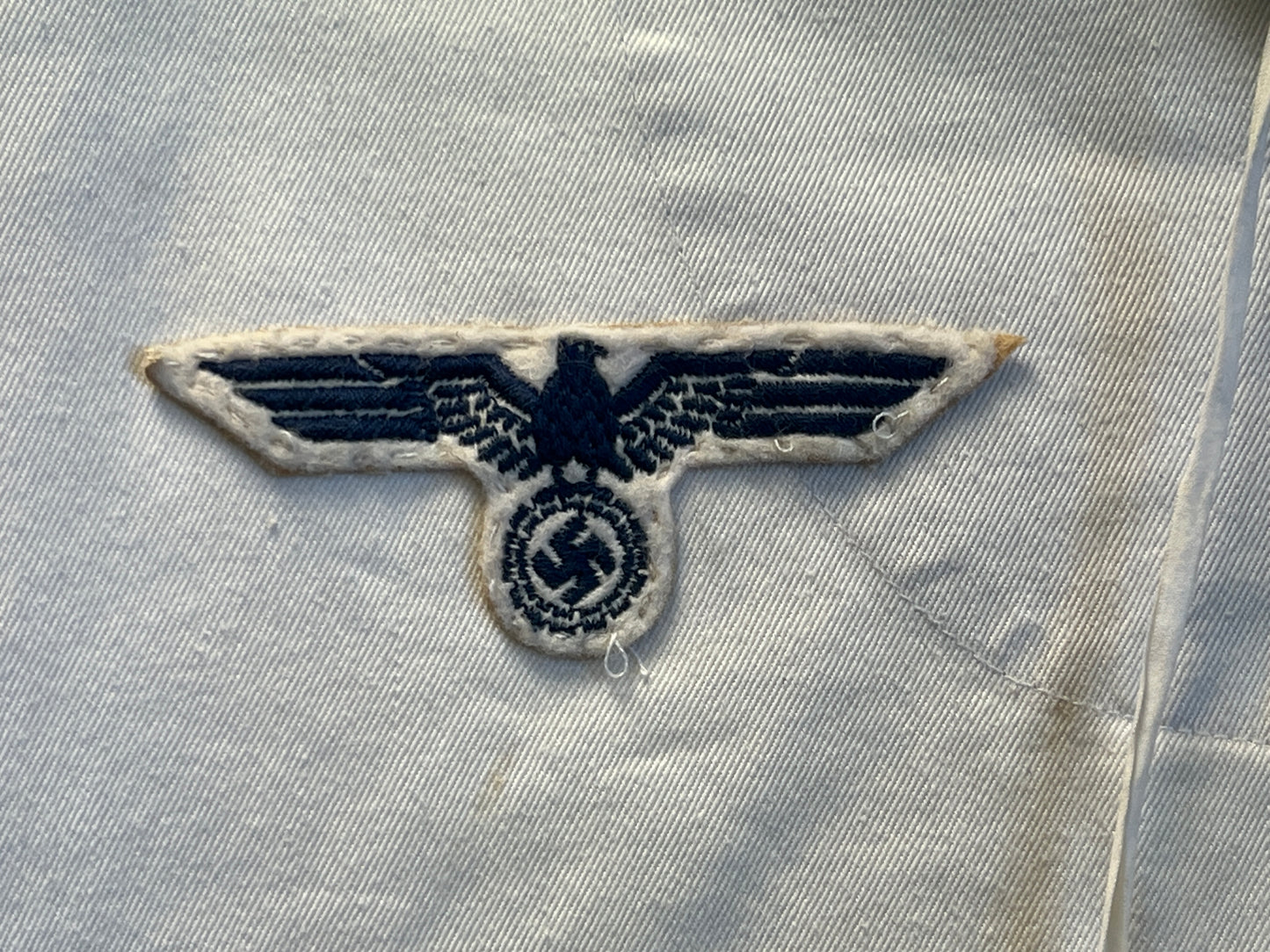 Re-enactment - WWII German Navy (Kriegsmarine) White Summer Shirt