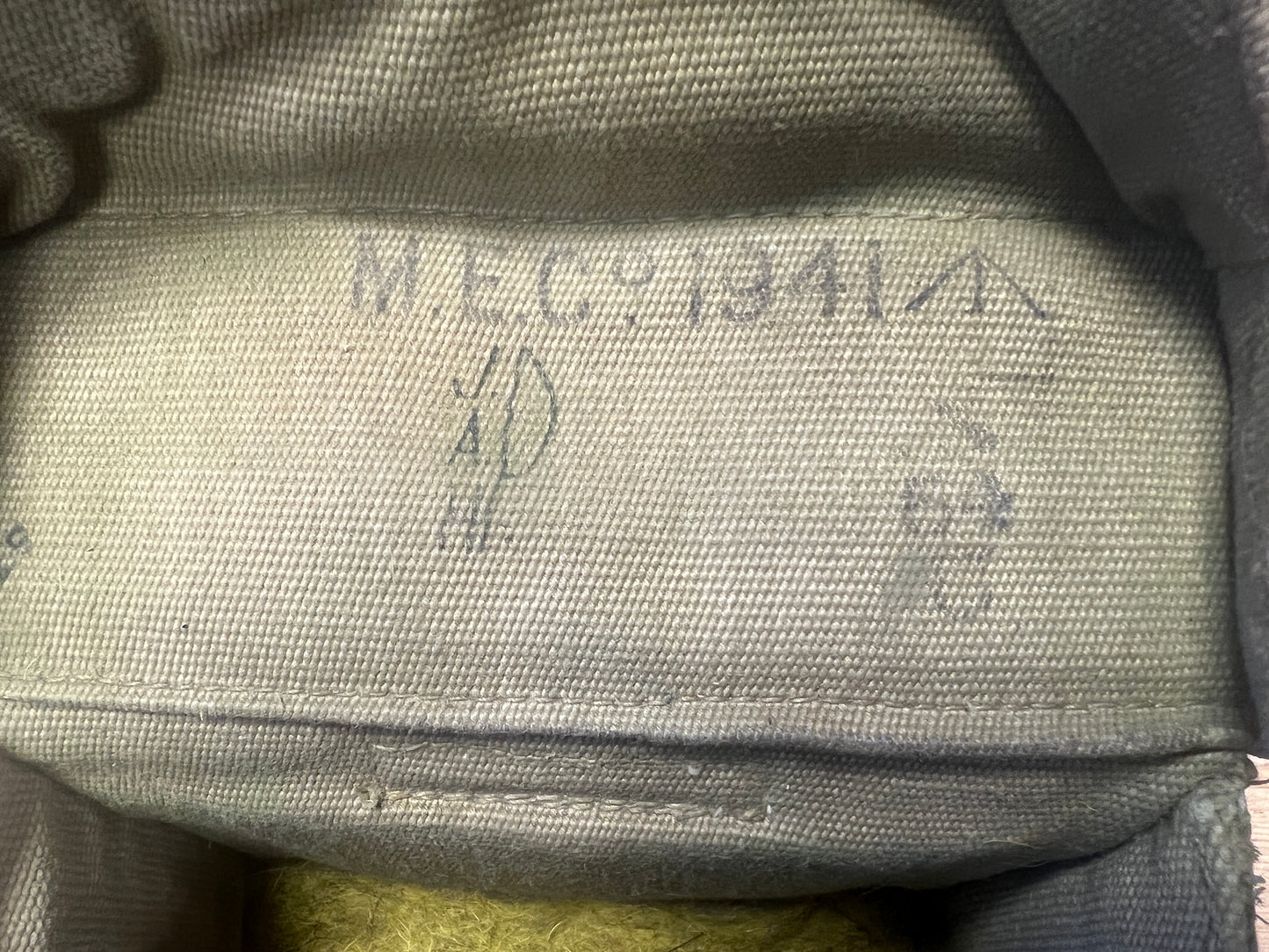 WW2 British 1937 Pattern Webbing Binocular Case 2nd Model – M.E.Co. 1941