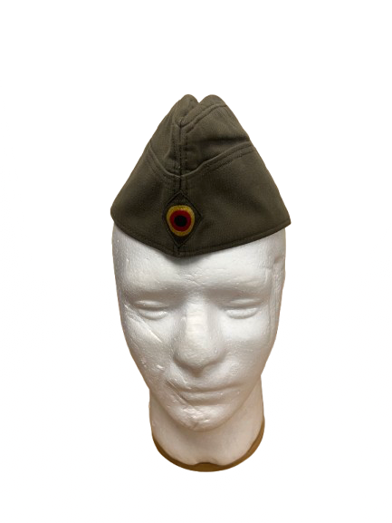 Vintage Cold War West German Army (Bundeswehr) Moleskin Side Cap / Schiffchen - Size 56