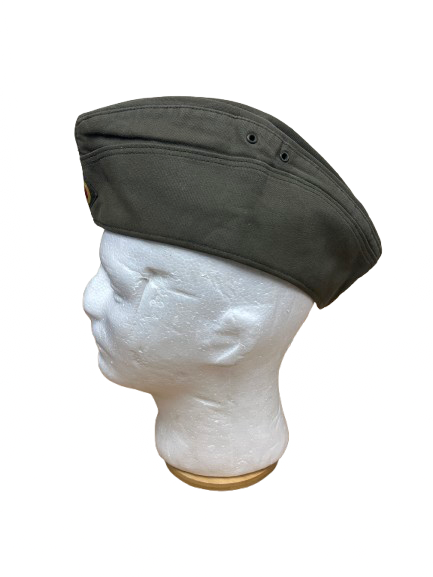 Vintage Cold War West German Army (Bundeswehr) Moleskin Side Cap / Schiffchen - Size 56