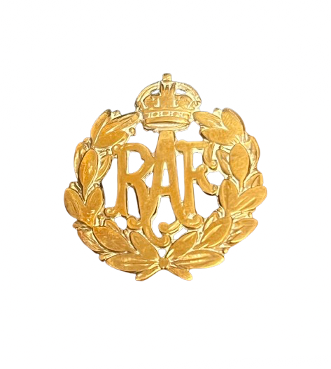 Original WW2 British Royal Air Force (RAF) Cap Badge
