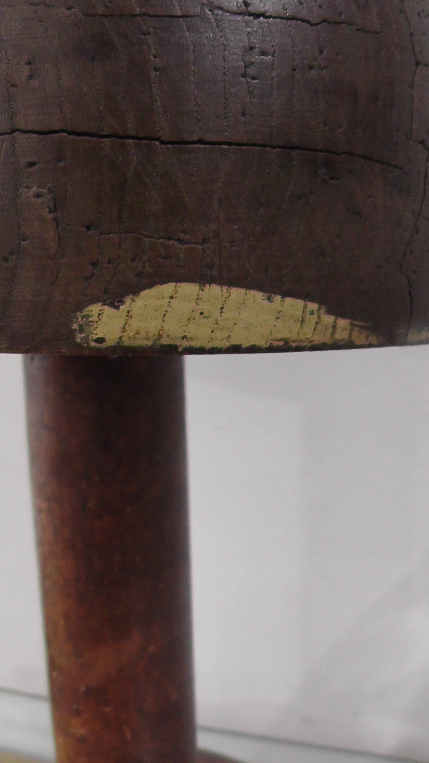 Antique Belgium Oak Milliners Hat Mould Block/Haberdashery Shop Display
