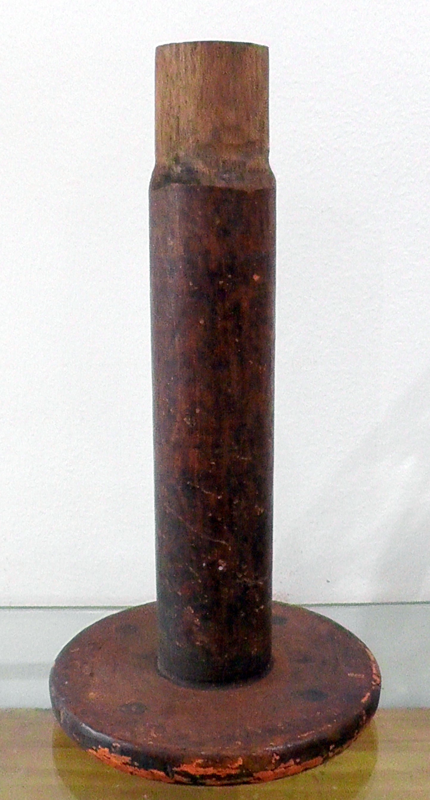 Antique Belgium Oak Milliners Hat Mould Block/Haberdashery Shop Display