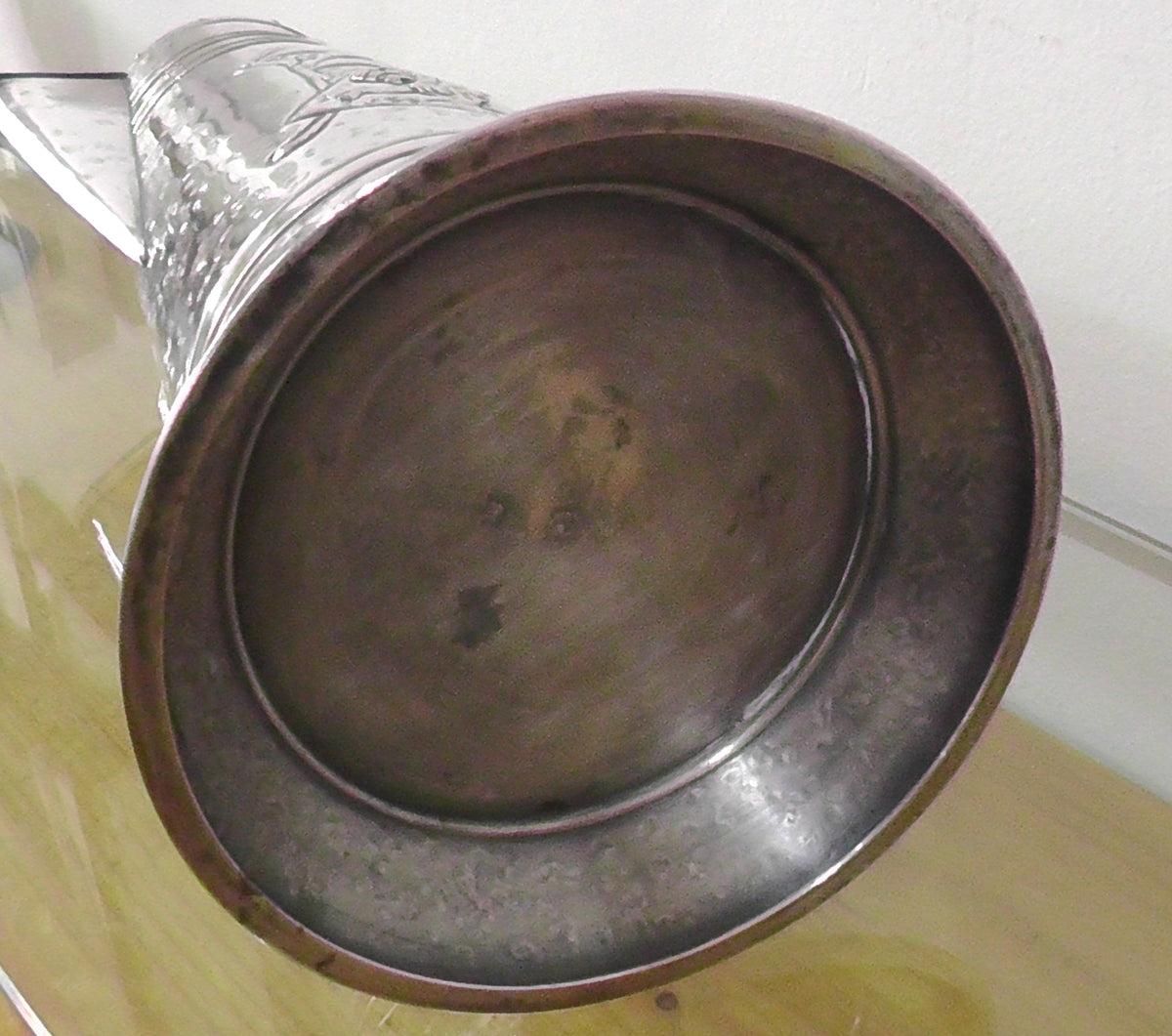 WMF Large Art Nouveau Claret/Wine Jug - Heraldic Design