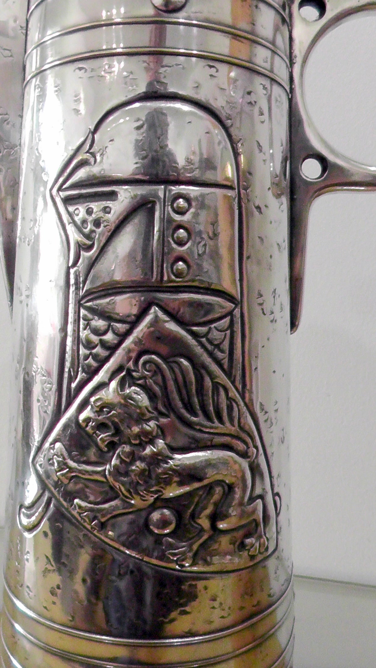 WMF Large Art Nouveau Claret/Wine Jug - Heraldic Design