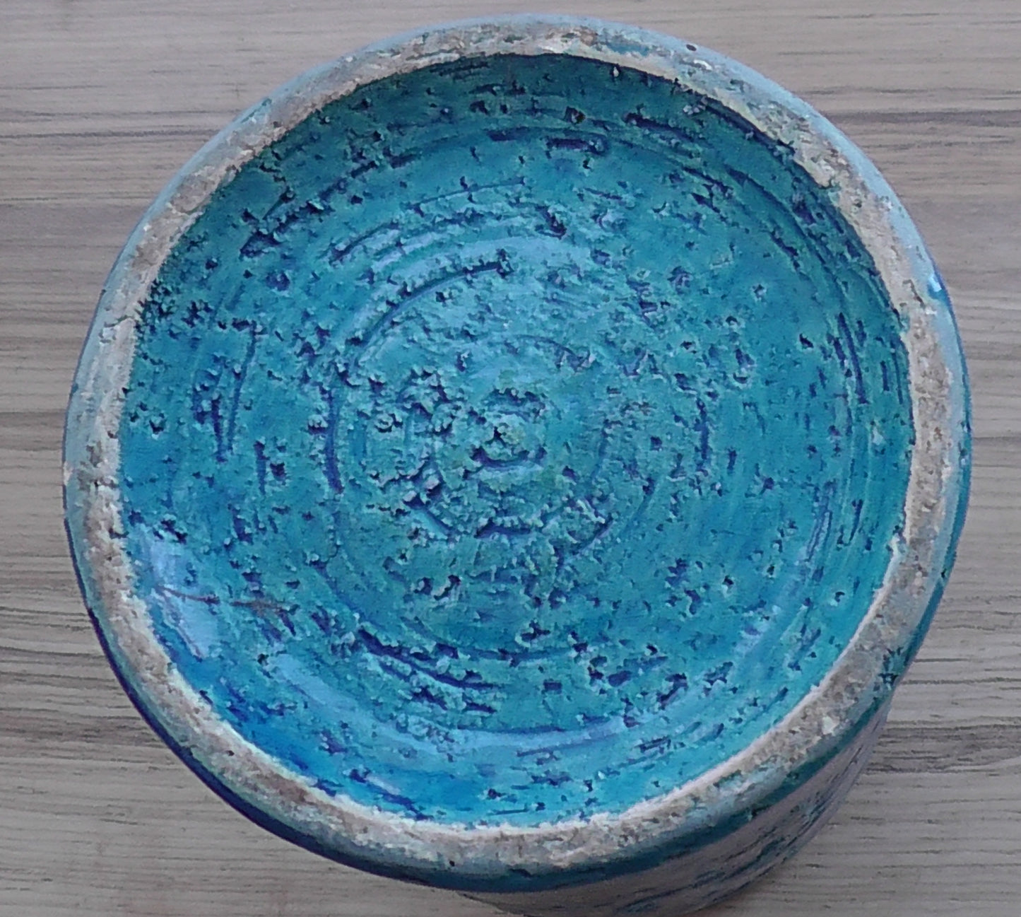 Vintage Mid-Century Blue Bitossi Spagnolo Vase