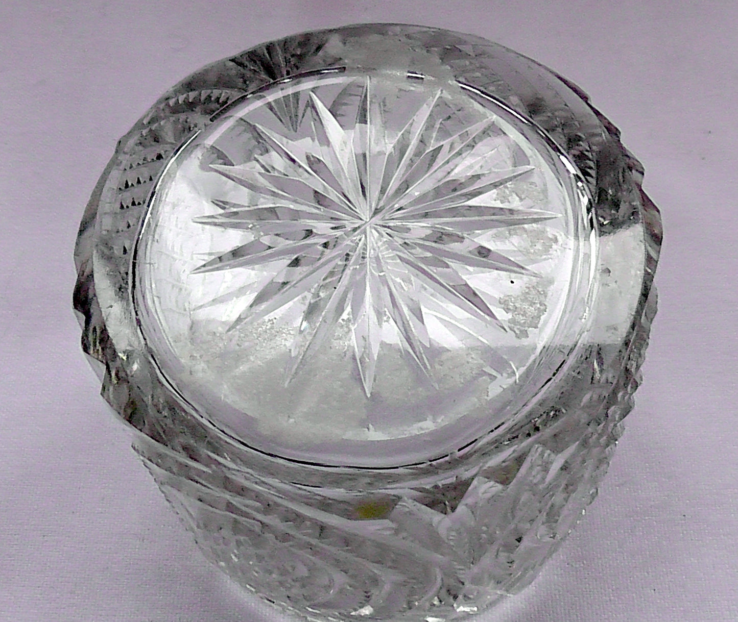 Silver Topped Art Nouveau Jar - dates 1902 - James Dixon & Sons