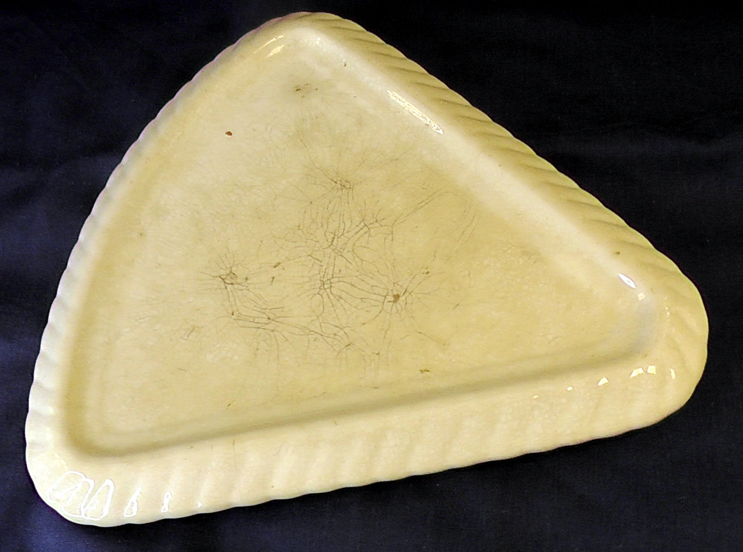 Antique Franz Mehlem Royal Bonn Bird Cheese/Stilton Dish