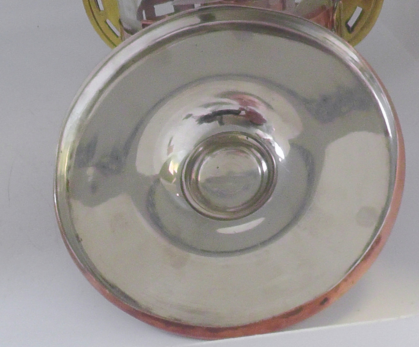 Stunning German Art Nouveau/Secessionist/Jugendstil Copper and Brass Biscuit Jar