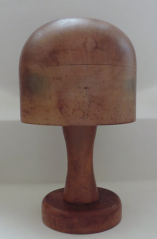 Vintage Milliners Hat Mould Block/Haberdashery Shop Display