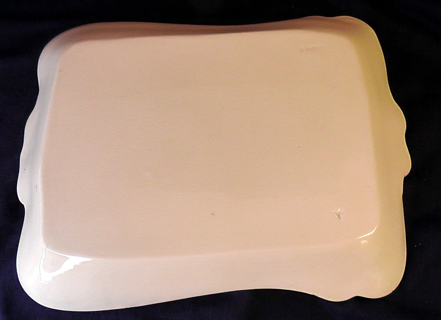 Antique Crown Devon "Lune" Cheese Dish