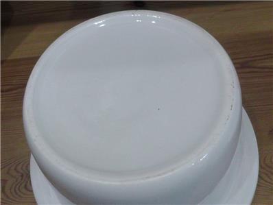 Victorian/Edwardian Large Lidded Ceramic Kitchen Bowl