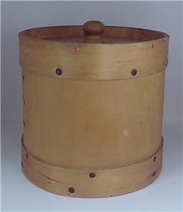Staved Wooden Flour/Sugar Firkin/Storage Box