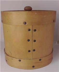 Staved Wooden Flour/Sugar Firkin/Storage Box