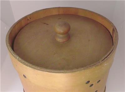 Staved Wooden Flour/Sugar Firkin/Storage Box