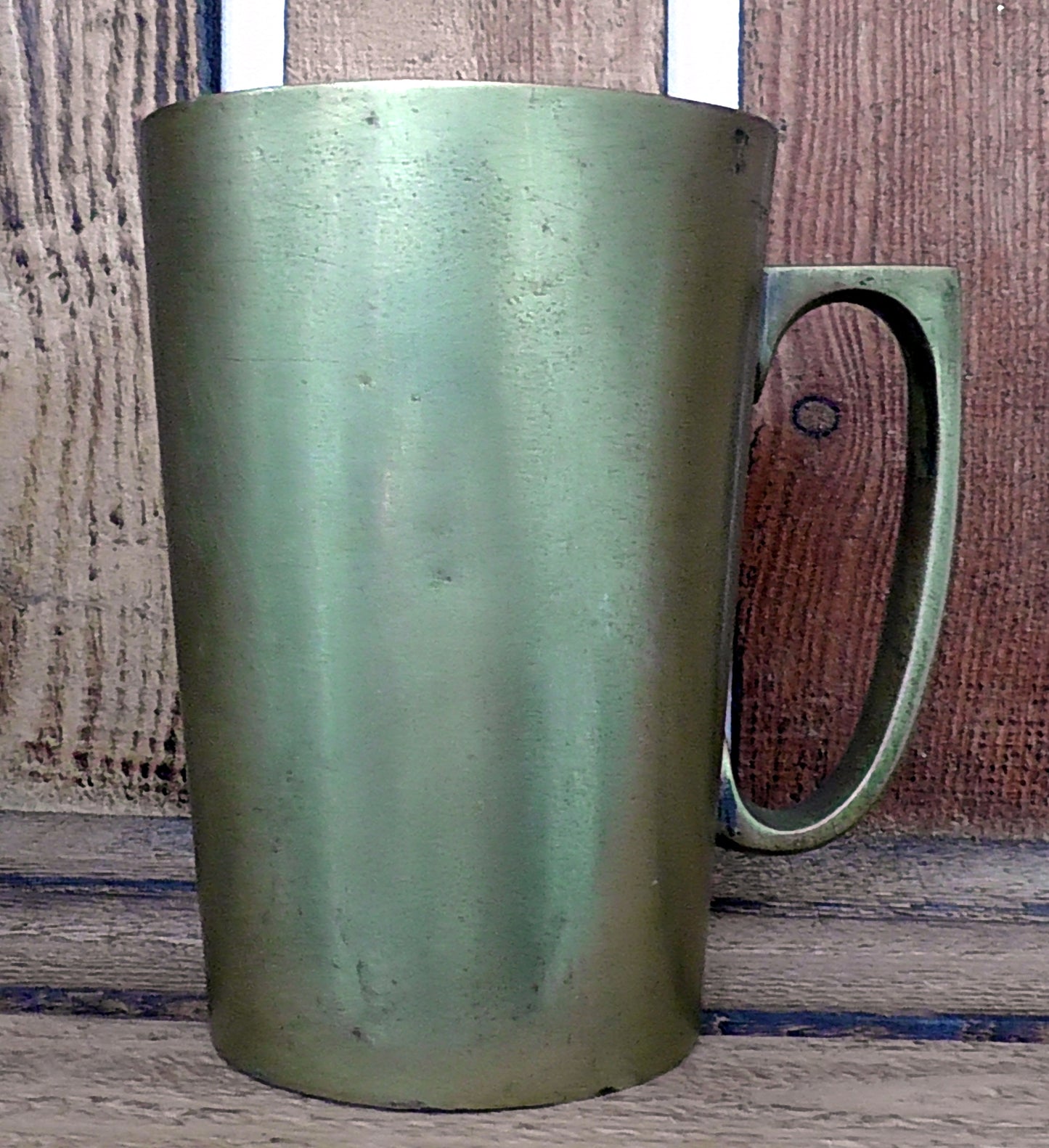 Victorian Brass 1 Pint Measure Tankard