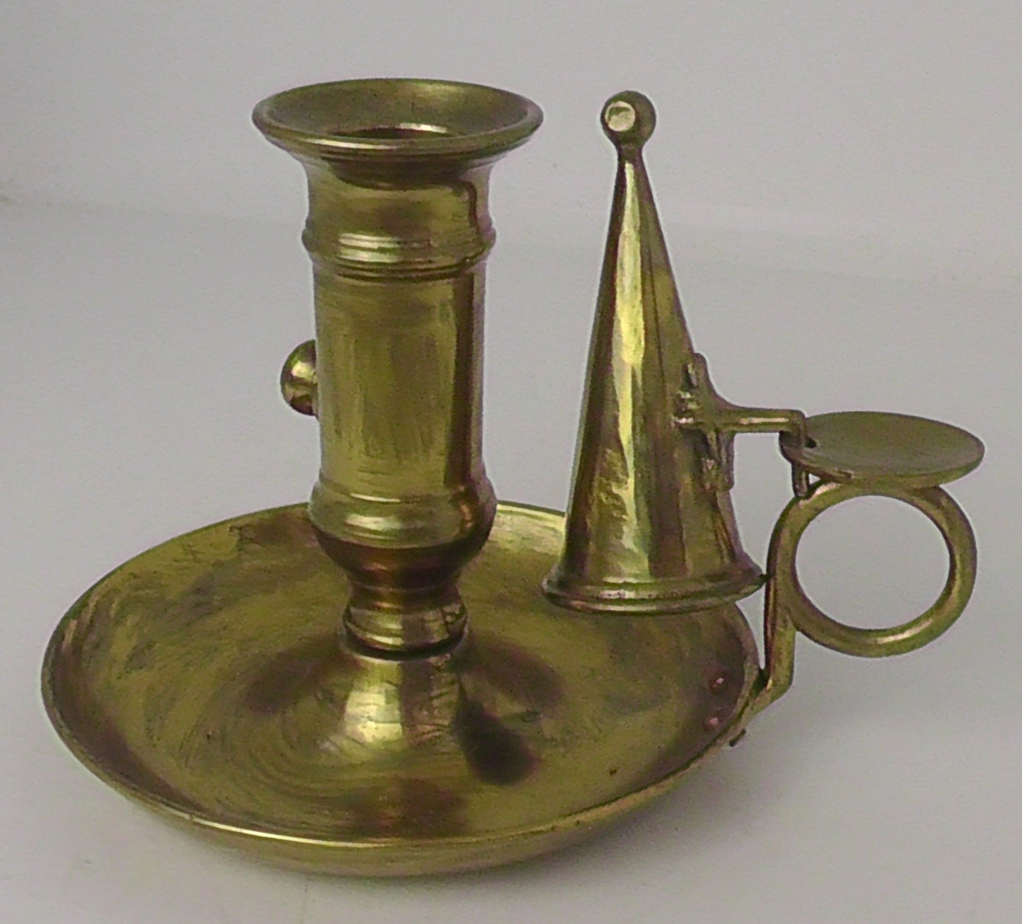 Brass Chamberstick/Candlestick with suffer
