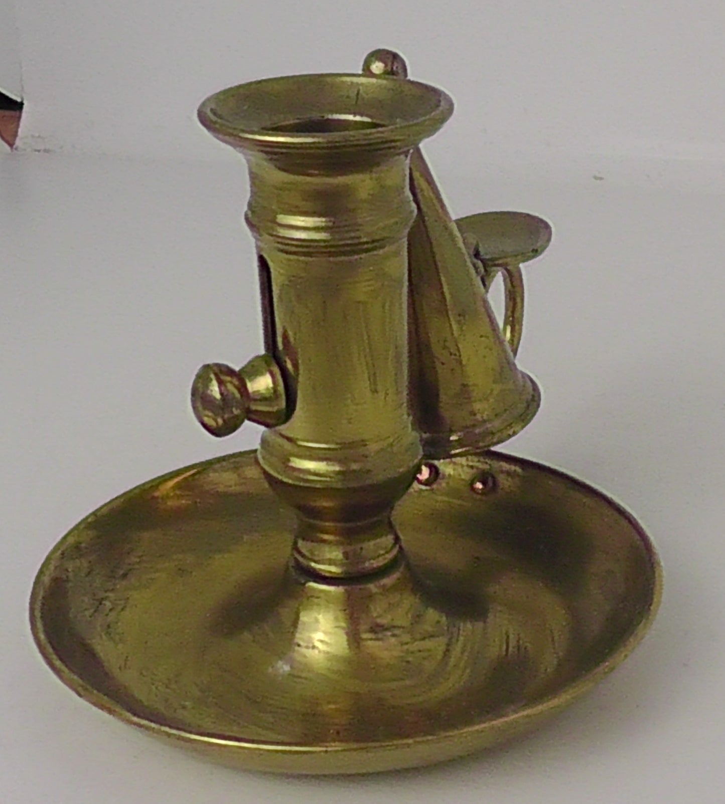 Brass Chamberstick/Candlestick with suffer