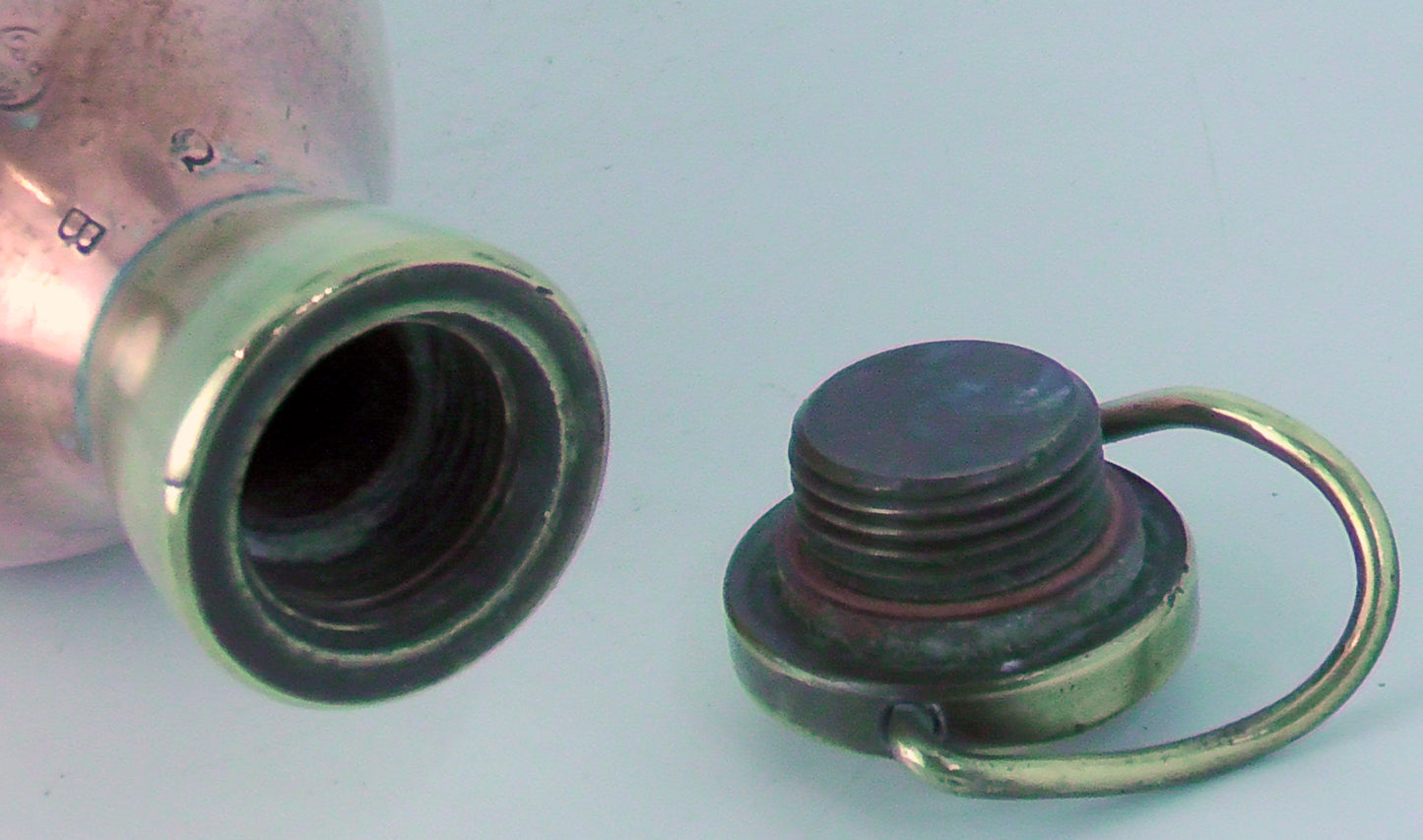 Antique Copper Water Carrier/Flask