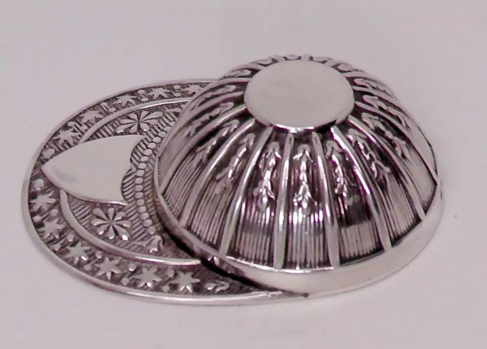 Solid Silver Jockey Cap Caddy Spoon Dates 1973 Francis Howard