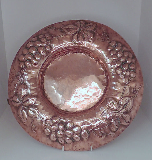 Arts & Crafts Large Copper Bowl/Collection Plate