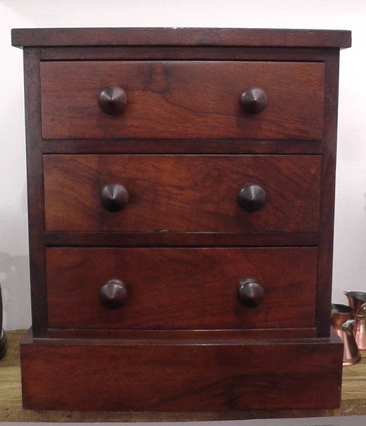 Early 19th Century Apprentice Piece Rosewood Chest