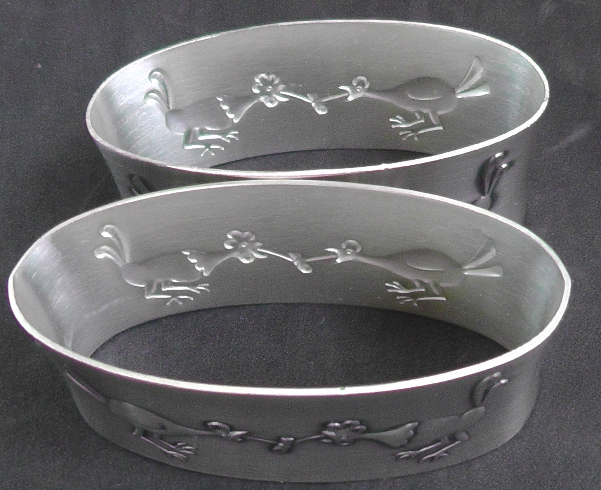 Pair of WMF Mid-Century Napkin Rings