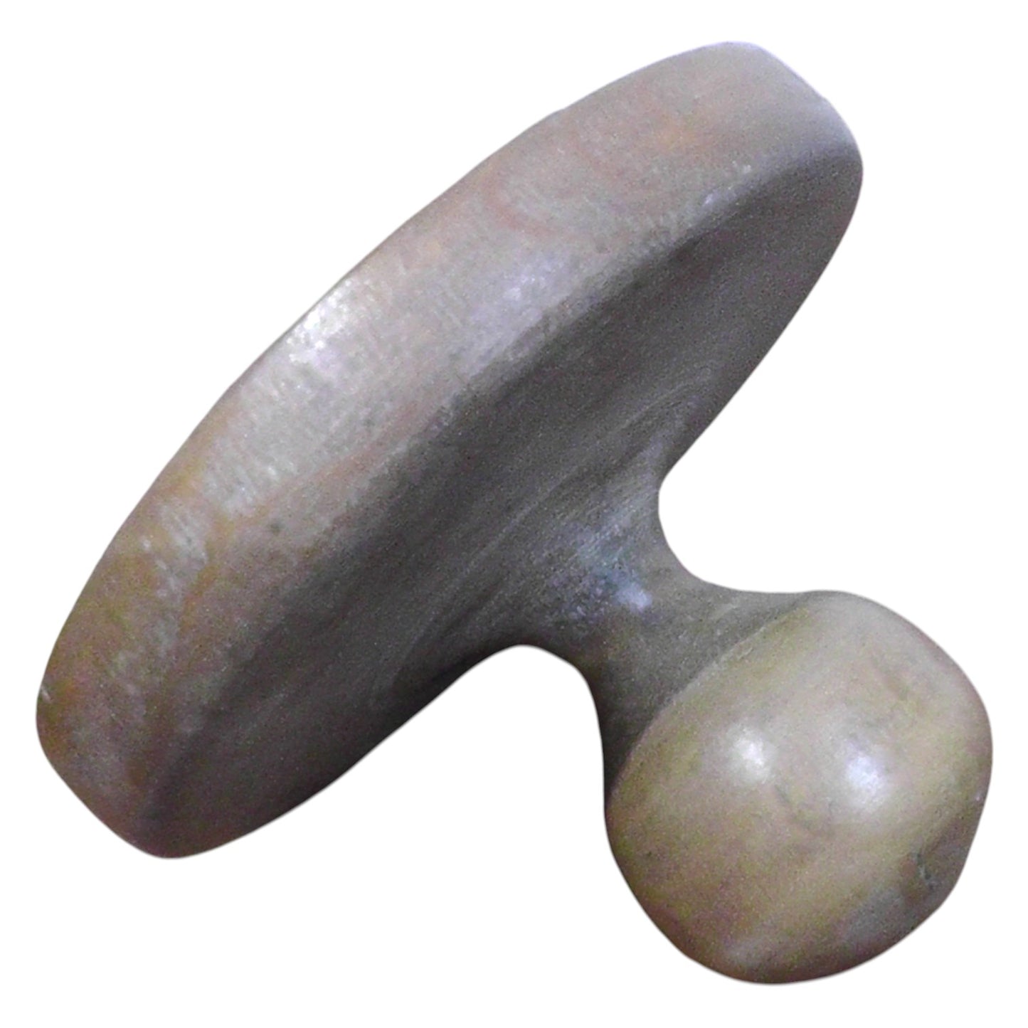 Antique Large French Treen Rooster Butter Stamp