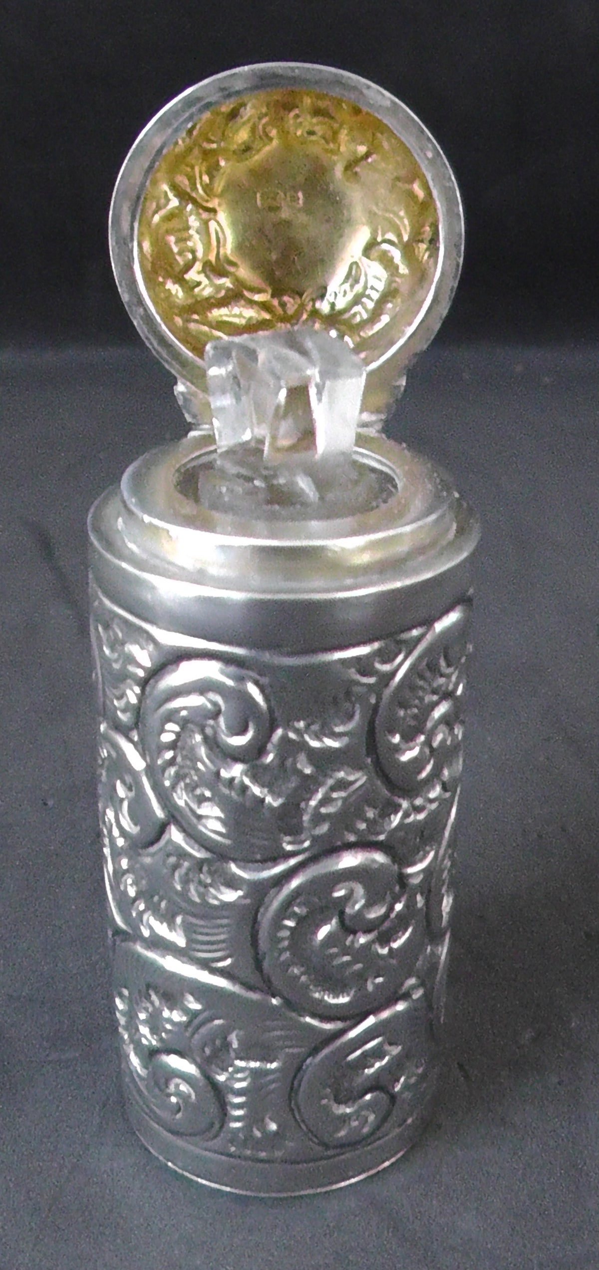 Small Silver Encased Scent Bottle - Chester 1892
