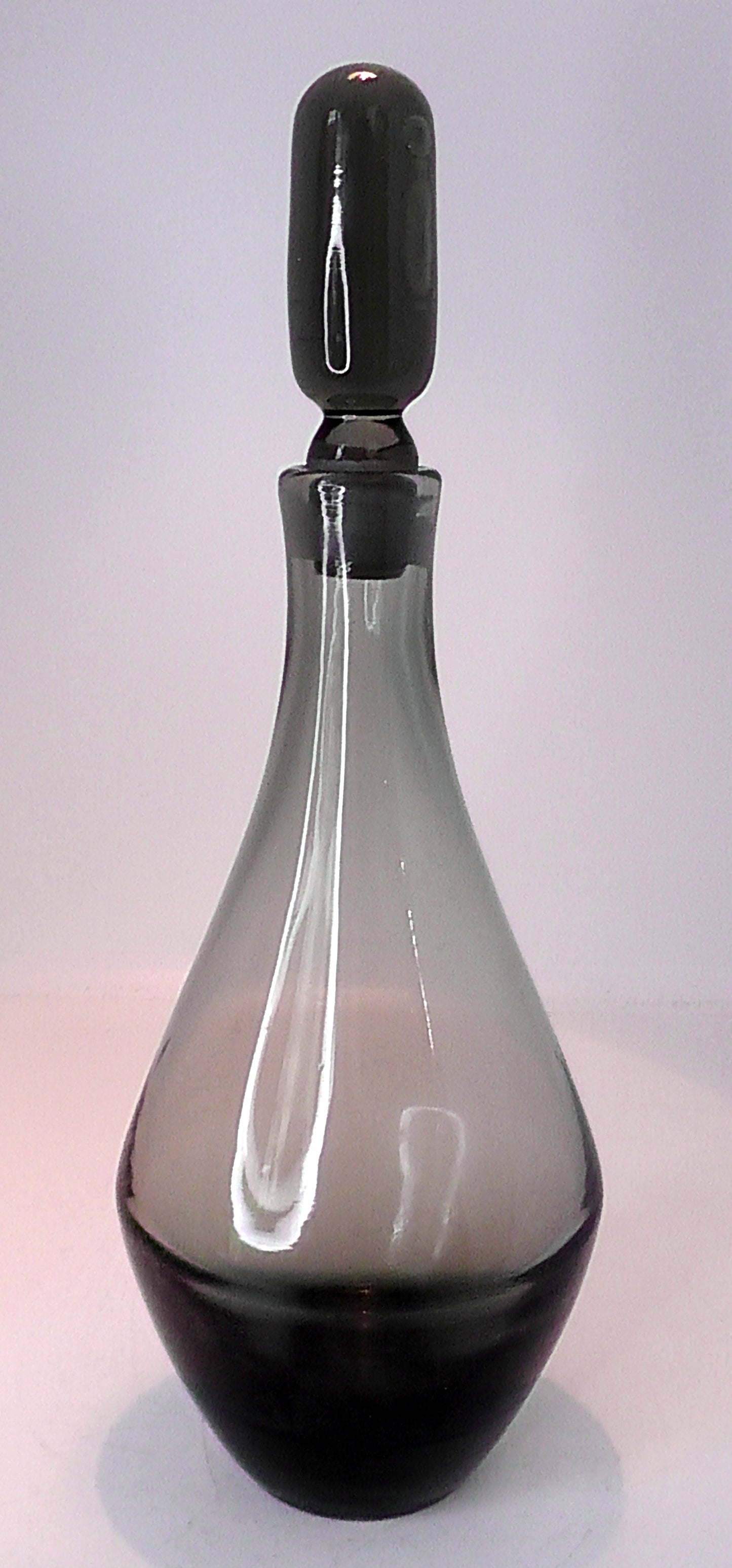 Mid Century Ernest Gorden Swedish Afors Kirstal Decanter
