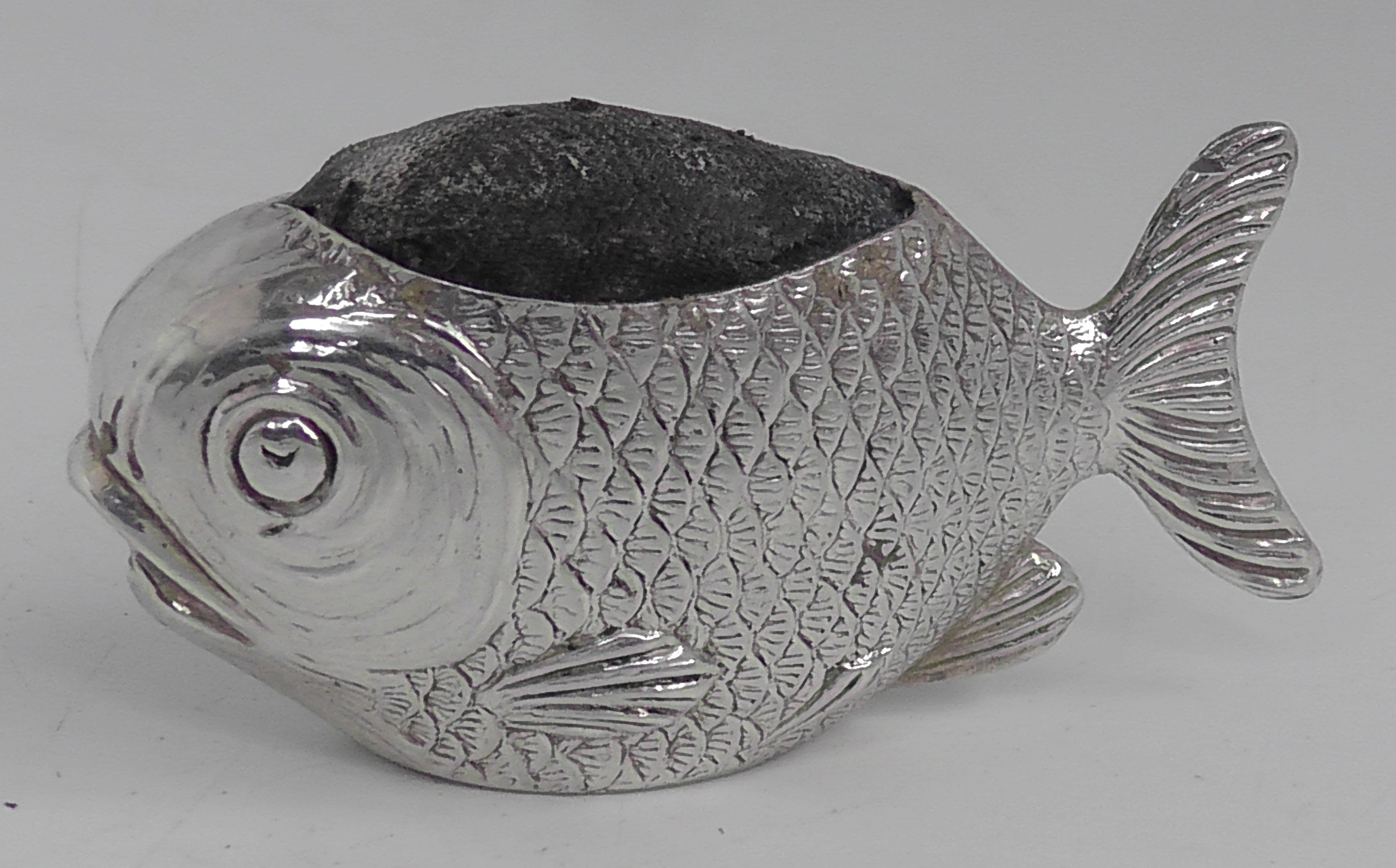 Antique Rare Solid Silver Fish Pin Cushion by Sampson Mordan dates Che ...