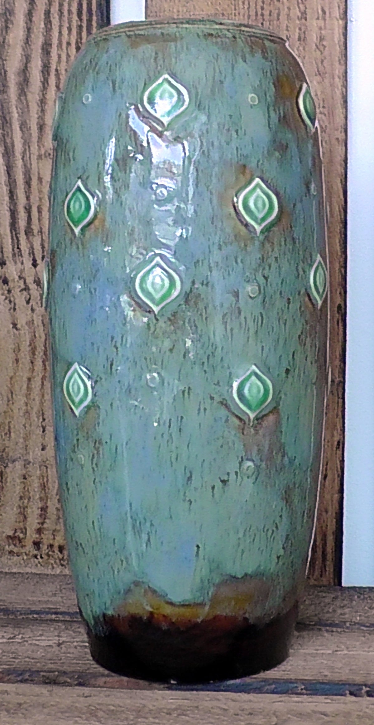 Doulton Stoneware Vase - Minnie Webb