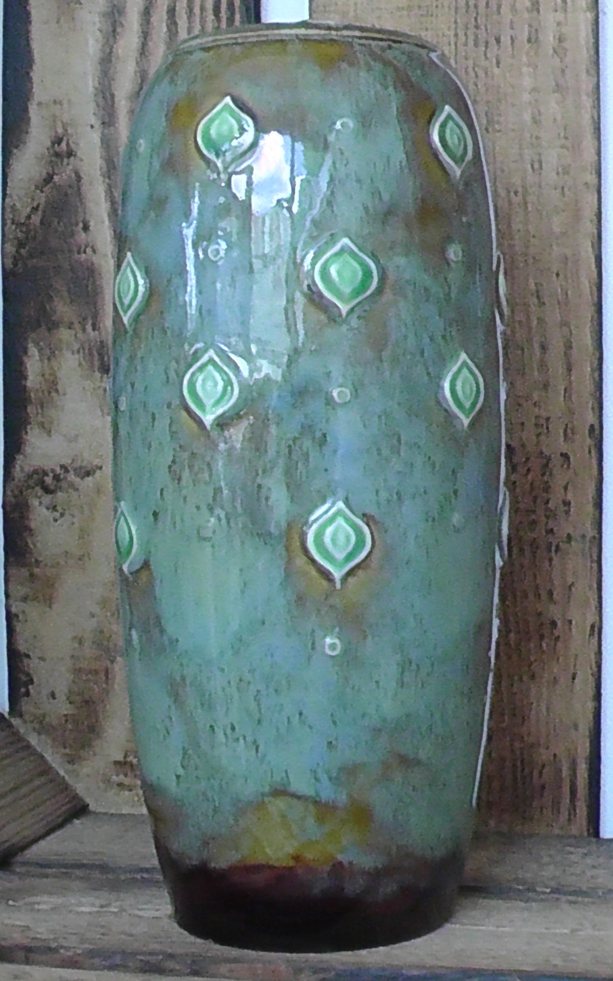 Doulton Stoneware Vase - Minnie Webb